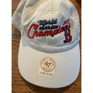 '47 Boston Red Sox 2013 World Series Champions Hat NWT White Sox